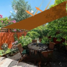 Zeilen zonnebril Oneshlee 2x3m rechthoekig waterdicht zand