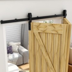 Conjunto de acessórios deslizantes qinaixqm 91 cm dobrável sem painel