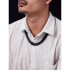 Χρησιμοποιείται χάλυβα Bandmax χάλυβα 12mm Miami Cuban Black 20mm