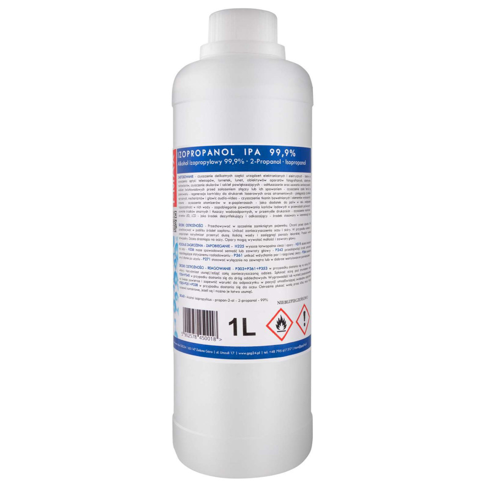 ISOPROPYL ALHOL IPA IP IP 99,9% 1L