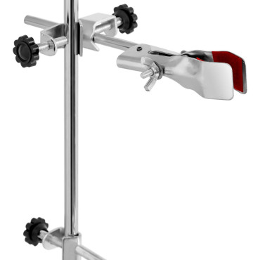 Stativ Laboratory Stativ med utrustning 1 Handtag 2 Ringar 50 mm 70 mm