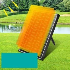 Pompa solarna z filtrem Biling 20W do oczka wodnego 875 l/h POWYSTAWOWA