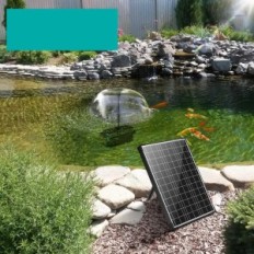 Solarna crpka s filterom crijeva 20w do vodene mreže 875L / h izložba