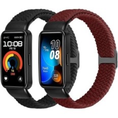 Tiras trenzadas 2pcs. a la banda de Huawei 9/8 JanpSO de correa de nylon ajustable