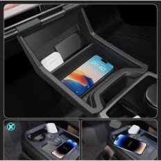 Organisator der zentralen Landkonsole für BMW IX 2022-2025 rutschfeste Silikon