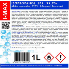 Izopropilo alkoholio IPA IP IP 99,9% 1L