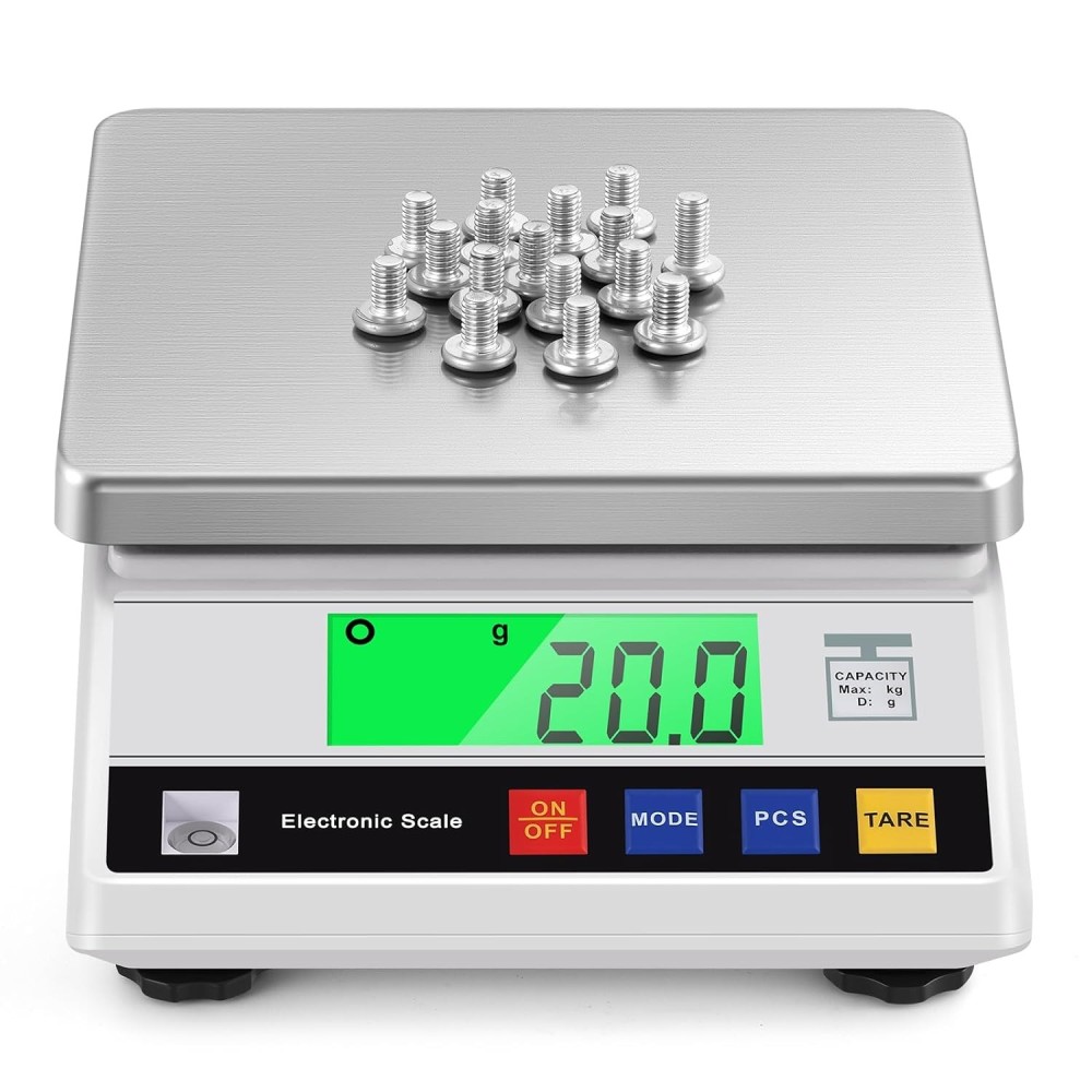 CGOLDENWALL 6KG / 0.1G Peso digitale. Accurato elettronico con funzione di conteggio