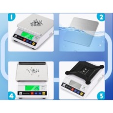 CGOLDENWALL 6KG / 0.1G Peso digitale. Accurato elettronico con funzione di conteggio