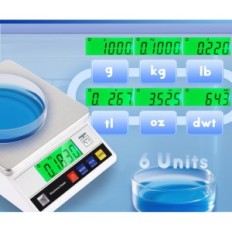 CGOLDENWALL 6kg / 0.1g de peso digital. Accurate electronic with counting function