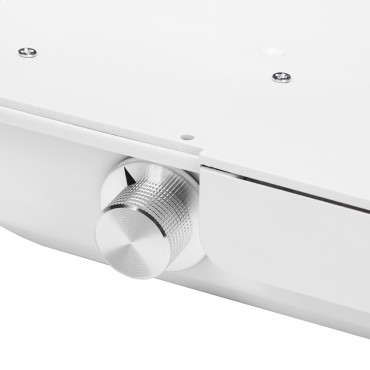 Καλλυντικό γραφείο Momo 04-GL με απορροφητήρα — κοντινό χερούλι
