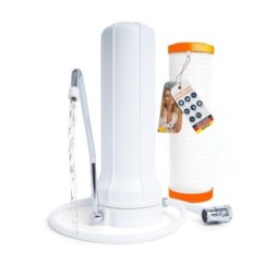 Filtro para bancada de água de cozinha simplesmente microfiltração remove bactérias e metais pesados