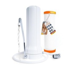 Filtro para bancada de água de cozinha simplesmente microfiltração remove bactérias e metais pesados