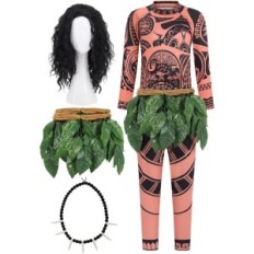 Mužské šaty Maui MRSCLAUS s parochne a príslušenstvom pre Halloween kostým