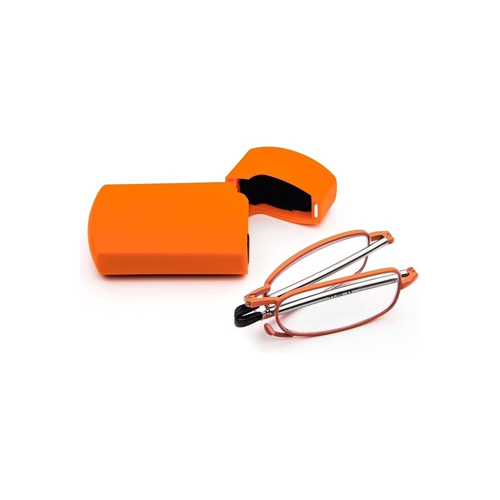 Lunettes de lecture pliables +1.5 Kokobin anti-bleu pour hommes et femmes en acier inoxydable