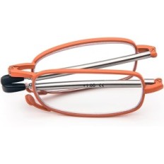 Lunettes de lecture pliables +1.5 Kokobin anti-bleu pour hommes et femmes en acier inoxydable