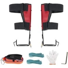 Espois d'escachie sur des acier d'acier avec des gants 2 griffes Exposition