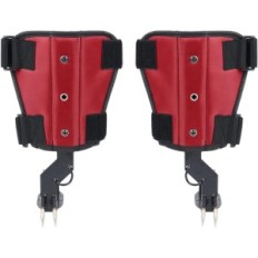 Klättra kräftor på stålträd med handskar 2 klor utställning