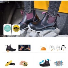 Sapatos de Trabalho SAFEYEAR 8025FM SBP à prova d'água com composto CE Noke R.42