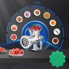 Aço inoxidável de carne m8 da carne de carne manual para carne e salsichas