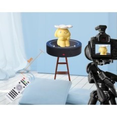 Vrtenje Baoshishan Električna razstava Tabela 360 ° s pilotom za fotografije in v živo