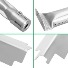 Covers for barbecue burners well grill set 6 wp for barbecue exhibition