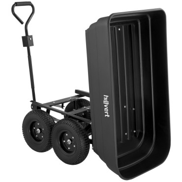 Trolley de transporte basculante 125 l 350 kg