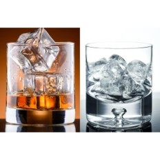 Formulaire pour de gros glaçons transparents 3/4 "x2" 16 cubes pour whisky et cocktails