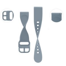 Watch strap for AMAZFIT GTS 2/3/4 mini silicone 20MM steel blue