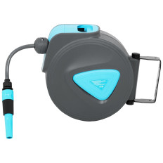 Haveslange med automatisk vægtromle 10 m + 1 m 5/6 ''