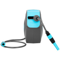 Záhradná hadica s automatickým stenovým bubnom 10 m + 1 m 5/6 ''