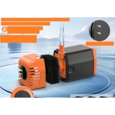 Used solar pump for water biling 35W with 4 spray nozzles