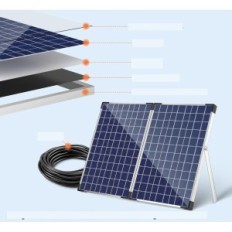 Kasutatud päikesepump vee Keerub 35W 4 pihustiotsinguga