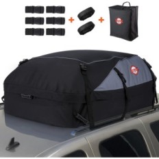 Roof trunk Sailnovo 580 L black waterproof with soft coating