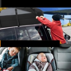 Takstamme Sailnovo 580 L Svart vanntett med mykt belegg