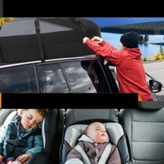 Tronco del tetto Sailnovo 580 L Nero Impermeabile con rivestimento morbido