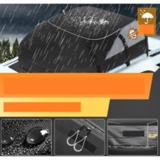 Katusepurul purjenovo 580 l Black veekindel pehme kate