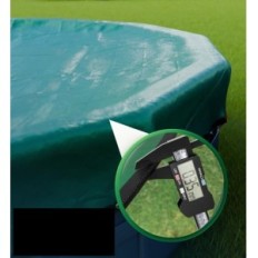 Použitý / neúplný kryt bazénu Planenfux PP02 366-400cm (Ø 460 cm)