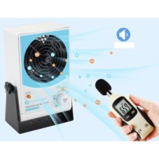 Antistatisk joniserande fan Yuchengtech 220V 45-110CFM utställning