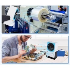 Antistatic-Ionisierungsventilator YuchengTech 220V 45-110CFM-Ausstellung