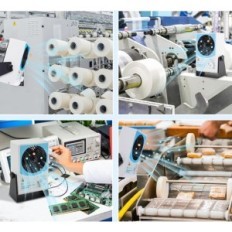 Antistatic-Ionisierungsventilator YuchengTech 220V 45-110CFM-Ausstellung