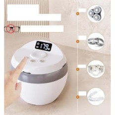 Ultrasonic cleaning for orthodontic overlays. Exhibition jewelry