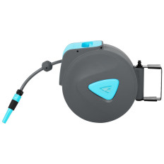 Tuinslang met automatische muurdrum 20 m + 2 m 1/2 ''
