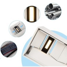 Sienų lempos LED 24 balta reguliuojama IP65 3000 k CWYCFW DCL002D 4 vnt.