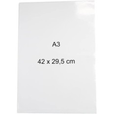 Poches magnétiques transparentes A3 297 × 420 mm 4 pièces