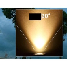 Luminaria para jardín y camino de entrada Dailway DailyArt 3W Calentador blanco IP65 4 PCS