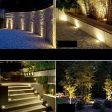 Apparecchio per giardino e vialetto DailyArt 3W White White White IP65 4 PCS