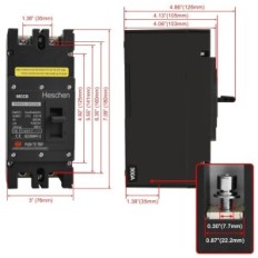 HEWEN DC MCCB HSM3DC-320 2-POLID 2000V 300A