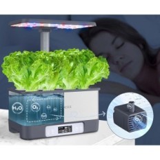 Hydroponic YOOCAA IGS-67 Växtystem med lampa och applikation 8 POTS