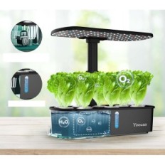 Hydroponischer Kultivierungssystem Yoocaa IGS-61 12 Blumentöpfe mit einer Lampe (mit einem Mangel)