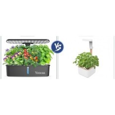 Hidroponinė auginimo sistema YOOCAA IGS-61 12 GĖRIMAI SU LAMPE (su defektu)